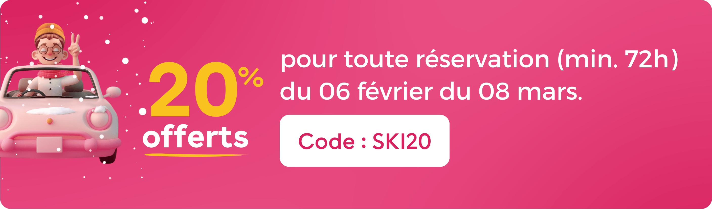 encart promotionnel de l'offre